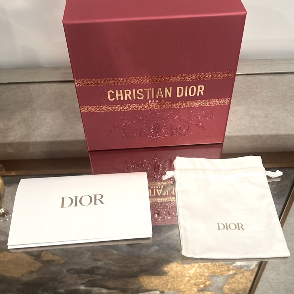 Dior bundle, decorative with pouch and receipt envelope